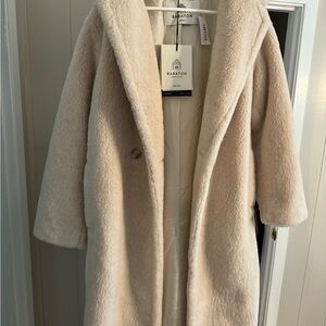 Babaton Women's Cream Coat